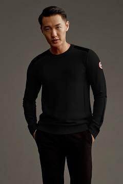 Ropa Canada Goose Hombre Mexico - Dartmouth Suéteres Negros WJ3706128